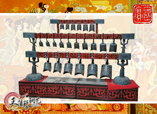 22件C型編鐘、小型演奏級(jí)、F調(diào)主旋律