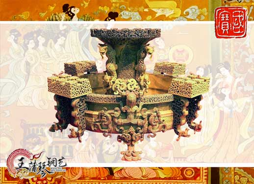 銅尊盤(pán)，曾侯乙尊盤(pán)，國(guó)寶級(jí)文物之一