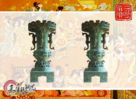 曾侯乙銅尊，武漢東湖賓館雕塑