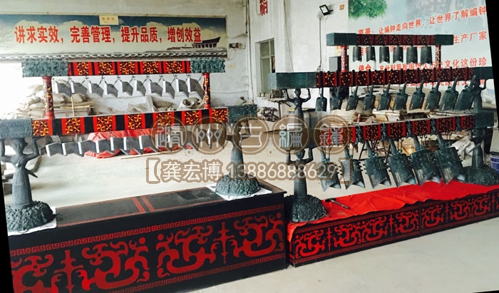 深圳客戶訂購公司多套編鐘及編磬 深圳客戶訂購公司多套編鐘及編磬