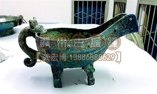 一件青銅器出土引出待考之謎 一件青銅器出土引出待考之謎